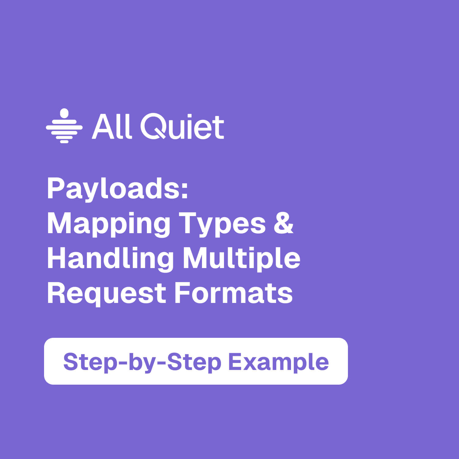 Image Video tutorial thumbnail about mapping evaluation types and multiple request formats