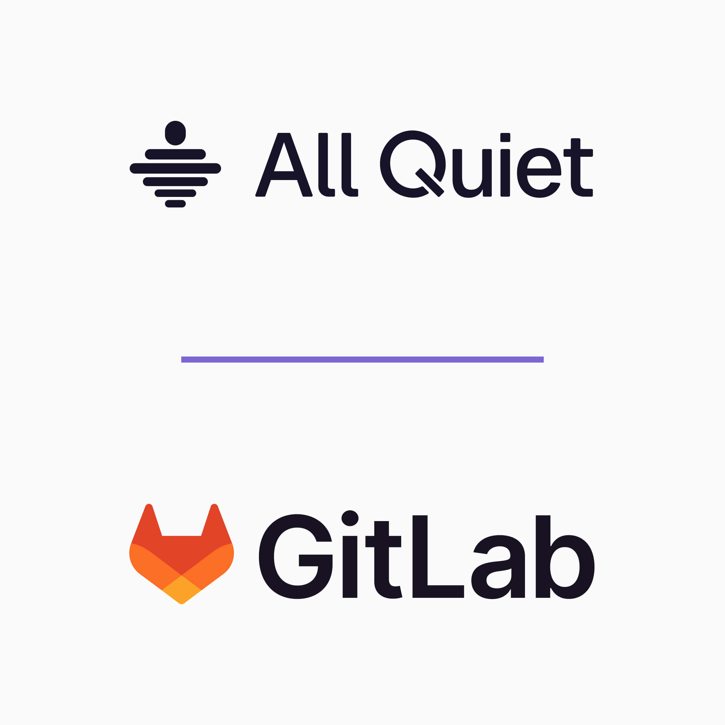 Image GitLab and All Quiet integration use cases