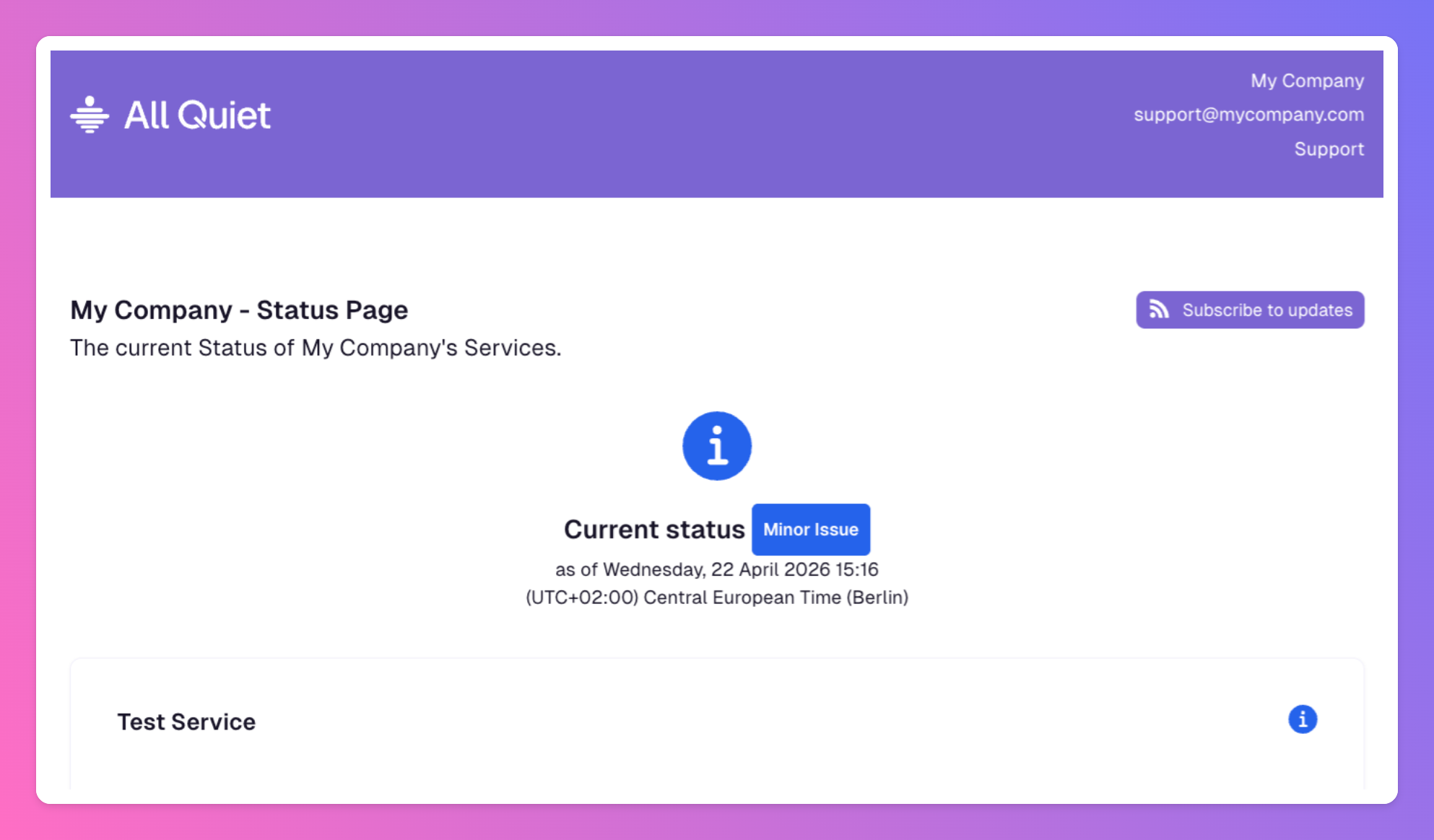 Image Additional New Privacy Controls for Status Pages