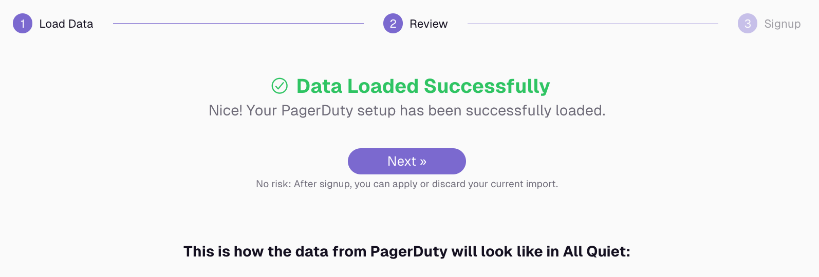 Image New: 3-Click PagerDuty Importer