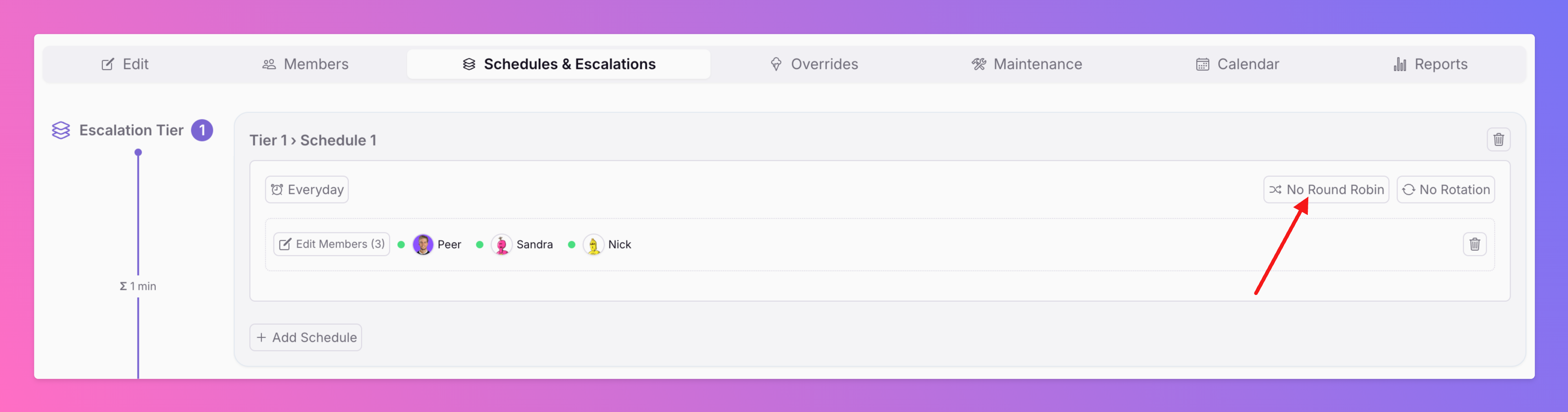 Image Distribute Incidents Across Your On-Call Users With Round Robin Alerting