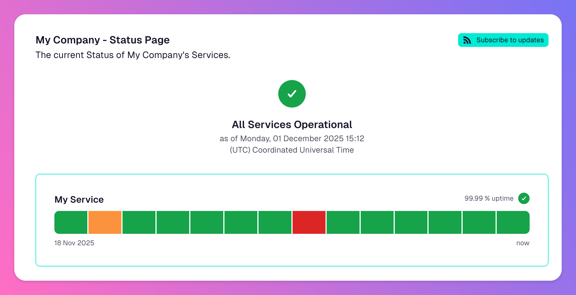 Image Status Pages - More Configuration Options to Match Your Brand's Styles